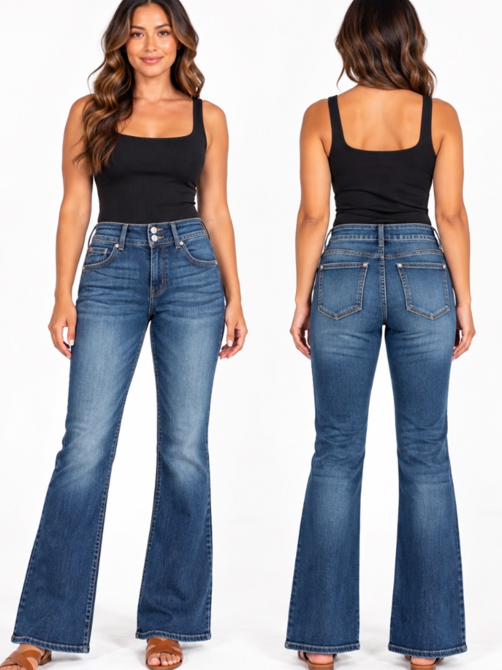 Hudson Signature Bootcut Jeans A Classic Y2k low-mid Rise Style